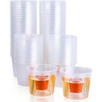 Verres à shot jetables en plastique, parfaits pour les mariages, Thanksgiving, Halloween, fêtes de Noël