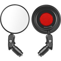 AliExpress West Biking WEST BIKING Bicycle Rearview Mirror 360° Rotation Adjustable Bike Mirror HD Convex Bike Bar Ends Mirror Cycling Accessories