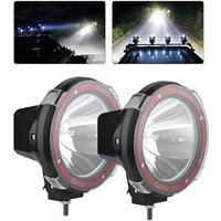 4''7'' HID Fronts Driving Lights Halogen Xenon Spotlight for Jeep Boat ATV Tractor Truck Work Light 100W Super Bright Fog Light