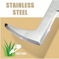 1pc Garden Weeding Tool - Weeding Puller, L-Shaped Manual Crack Weeder. Extractor Removal, Agricultural Bonsai Supplies Hand