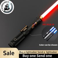 TXQSABER Lightsaber Knightfall Heavy Dueling Pixel Lasersword Smooth Swing FOC Blaster Metal Hilt Lightsword for Adult Cosplay