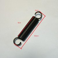 2 Stück/Set Gewerbliche Ofenteile Türzugfeder 9,8 cm Länge