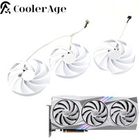For MSI RTX 4080 Gaming X TRIO White Video Card Fan 95MM PLD10010B12HH RTX4080 Graphics Card Replacement Fan New Original