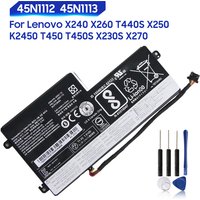 High-Quality Replacement Battery For Lenovo ThinkPad X270 X260 X240 X250 X230S T450 T460 X240S T440 T560 45N1112 45N1113 1910mAh