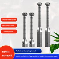 Solid anti slip macebell 8kg adjustable kettlebell commercial fitness Iranian macebell 10kg pure steel rod bell