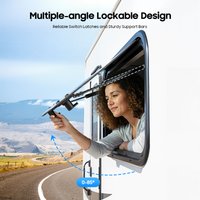 Wohnmobilfenster – Ausklappbares Design mit Sonnenschutz und Moskitonetz für Wohnwagen/Camper (500×350/700x300/700x450/800x500mm)