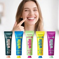 SADOER Mint Series Teeth Whitening Toothpaste Deep Cleaning Yellow Stains Remover, Refreshing Breath 12H Protection Oral Hygiene