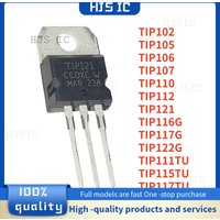 10PCS NEW TIP102 TIP111TU TIP105 TIP115TU TIP106 TIP116G TIP107 TIP117TU TIP110 TIP117G TIP112 TIP122G TIP121 MOSFET TO-220