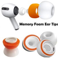 S/M/L Replacement Memory Foam Ear Tips For AirPods Pro 1/2 Soft Silicone Covers Sponge Eartips Earphone Accessories Repair Kit