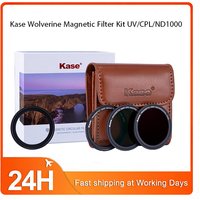 Kase Wolverine Magnetic Filter Kit UV/CPL/ND1000 for Compact Digital Camera Compatible with Sony RX100