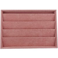 Velvet Jewelry Tray Stylish Jewelry Stand Holder Storage Box for Jewelry Gift Shop or Personal Accessory Use