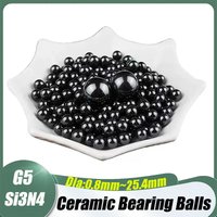 2/10/50 Pcs Silicon Nitride Ceramic Balls Si3N4 Ceramic Bearing Balls 0.8/1/1.2/1.5/1.588/2/2.381/2.5/2.778/3/3.175/3.5/4~25.4mm
