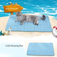 Dog Cooling Mat Summer Pet Cold Bed For Small Big Dogs Pet Accessories Cat Durable Blanket Sofa Cat Ice Pad Blanket