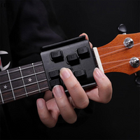 〔E〕Ukulele Chord Presser Trainer For Beginners Easy Press Kit Chord Assisted Learning Tool Attachment Eliminate Difficulty