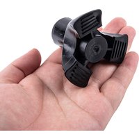 HOT! 22mm Walking Stick Rubber Tip Three-Legged Rubber Cane Replacement Tip Accessory