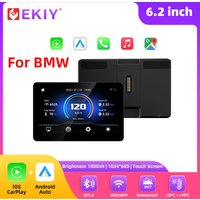 EKIY 6.2inch Motorcycle Carplay for BMW R1200GS R1250GS ADV Wireless CarPlay Android Auto Digital Dashboard Motorcycle Screen