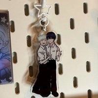 handmade The Summer Hikaru Died Keychain Jewelry Acrylic Phone Charm