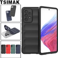 Silicone Case For Samsung Galaxy A13 A23 A33 A53 A73 A52 A52S A03 Core A04 A04E A04S A05 A05S A12 A22 A32 4G 5G Phone Cover