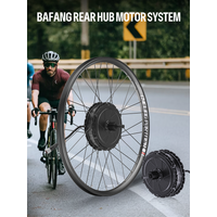 AliExpress BAFANG Bafang 48V 500W Front Rear Hub Motor Brushless Gear Bicycle Electric Bike Conversion Kit 20-29 Inch 700C Wheel Drive Engine
