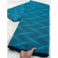 2026 Brocade Lace Fabric African High Quality Jacquard Nigerian Lace Fabrics Luxury Party Dresses for Women Sewing,5Yards TY4701