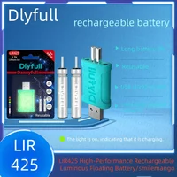 LIR425 Rechargeable Luminous Float Battery Universal Electronic Float Rechargeable Battery Set