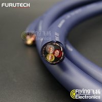 Original Japanese Furutech FP-3TS762 OFC oxygen free copper HiFi audio power cable, 6-square high-power power connection cable