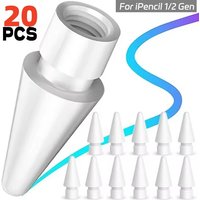 For Apple Pencil 1st/2nd Pencil Nibs Tip Replacement Silent Tablet Pen Nib Wear-resistant High Sensitivity for Apple IPencil Tip