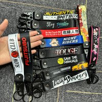 Newest Japanese JDM Modified Culture Seal Eagle Beak Clasp Wrist with Key Clasp Keychain Key Ring For Lonely Driver