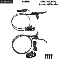 Gustavo GT-E300 E-Bike MTB Hydraulic Disc Brake ,SM /2 Pin Plug Electric Folding Mtb Bike Power Off ebrake