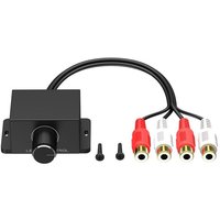 Durable Car Speaker Amplifier Bass RCA Level Remote Volume Control Knob LC-1 Universal Amplifier Volume Regulator