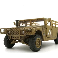 1/35 Military Hummer Truck US Army Jeep HUM-V Commando Armored Troop Carrier Assembly Model Toy