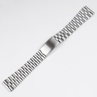 Vintage Gebürstetes Silber Edelstahl Uhrenarmband 19*21mm für SEIKO SKX 6138 6106 6119 4006 Sport 5 Metall Handgelenk-Armband