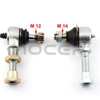 M12 M14 Adjustable Ball joint Kit with nozzle Fit For Bashan Kangchao 200-7 250cc 200cc electric ATV UTV Go Kart Buggy Parts
