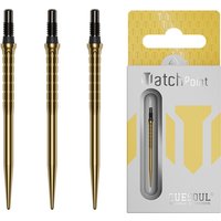 CUESOUL MATCH Point GROOVE Small Thread Steel Tip Dart Point,5 Size,3 Colours,Pack of 3 pcs