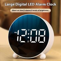 LED large digital intelligent alarm clock rechargeable, silent and timed, children's learning clock gift