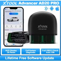 XTOOL AD20PRO Bluetooth Scanner Car Full System Diagnosis OBD2 Code Reader Battery Test Oil Reset Scan Tool Advancer AD20PRO