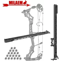 1pc Steel Ball Track Launcher Recurve Compound Bow Steel Ball Releaser Continuous Shooting Target Hunting Assistant Bow Tool