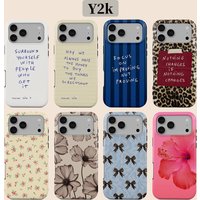 Y2k Floral Phone Case for Samsung Galaxy A56 A36 A26 S26 S25 S24 S23 S20FE Ultra Plus Edge 4G 5G Luxury Double-layer Back Cover