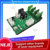 NEJE laser module universal interface adapter plate tool, suitable for engraving machine 2-pin, 3-pin, 4-pin interface
