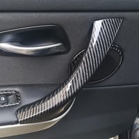 6pcs Car Inner Handle Interior Door Panel Pull Trim Cover For BMW 3 Series E90 E91 316 318 320 325 328i 330 335 2005 - 2012