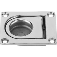 Flush Lift Handle Simple and Fast Installation 316 Stainless Steel Flush Pull Handle High Strength for Kayak for Boat Yacht