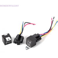 New Waterproof Automotive Relay 12V 5Pin 40A Car Relay 12V 5Pin With Relay Socket