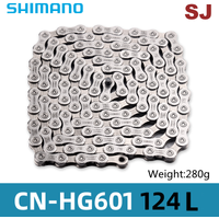 AliExpress Shimano SHIMANO Deore 105 SLX HG601 HG600 M7000 R7000 11-Speed Mountain Bike Bicycle Chain CN-HG601 MTB Road Bike 5800 Chains 11V