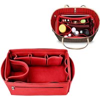 Make up Organizer Felt Cloth Handbag Organizer Insert Bag Travel Inner Purse Portable Cosmetic Bags Fits Speedy Neverfull