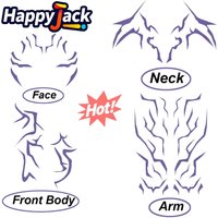 Girls Group Tattoo Sticker Cosplay Women Fancy Dress Temporary Tattoo Hunter TV Costume Accessories Halloween Carnival Props