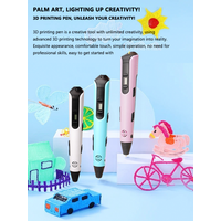 New 3D Printing Pen 9 Meter Pla Environmentally Friendly Filaments Children S Creative Gifts Birthday and New Year Handmade Toys