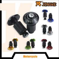 22mm 7/8" Universal Motorcycle Handlebar End Weights Handle Plug Kit Anti-Fall Grip End Caps For Honda Kawasaki Yamaha
