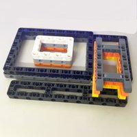 64178 64179 39794 39790 67491 Liftarm Modified Frame Thick Open Center Buildings Blocks Compatible High-Tech Gift DIY MOC