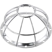 Ceiling-Mounted Fire Detector Cover with Sprinkler Cage Bracket for Alarms and Heat Sensors in Corridors and Hallways