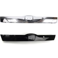 Chrome Trunk Trim Black Tailgate Strip for Honda FIT JAZZ 2nd 2009 2010 2011 2012 2013 Tailgate Chrome Trim